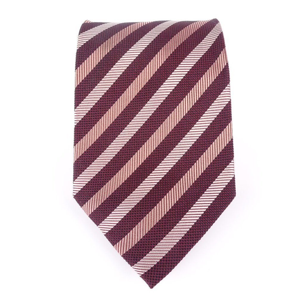 Daniel Gray Mens Handmade Silk Necktie Burgundy